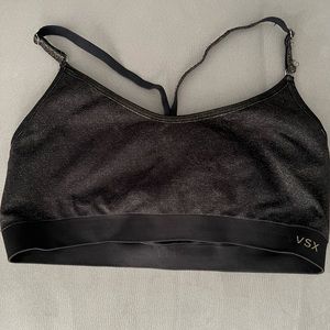 VS Sexy Shimmery Sport Seamless racerback sports bra